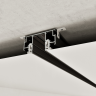 Шинопровод однофазный NOVOTECH VECTOR 135323 NT25 000 для монтажа в натяжной потолок черный NV-135323